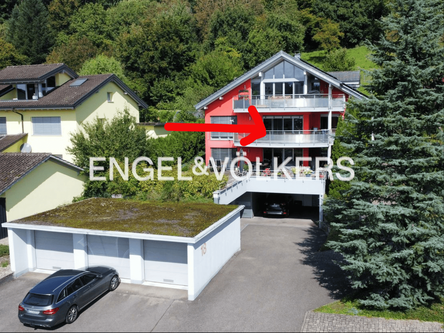 Energieeffizienz A+ Etagenwohnung mit Raum und Panoramabalkon, 79801 Hohentengen am Hochrhein