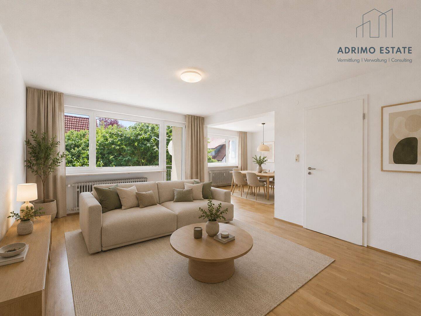 Großzügige 2-Zimmer-Wohnung mit sonnigem Balkon und modernem Flair in ruhiger Lage von Biberach!, 88400 Biberach an der Riß