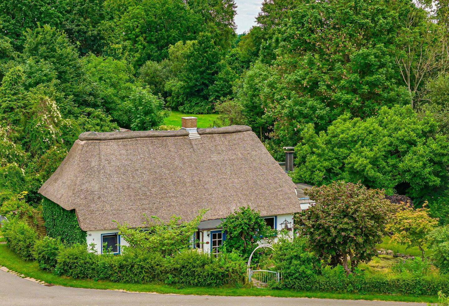 Reetdachkate mit großem Garten und flexibel nutzbarem Anbau, 24848 Alt Bennebek