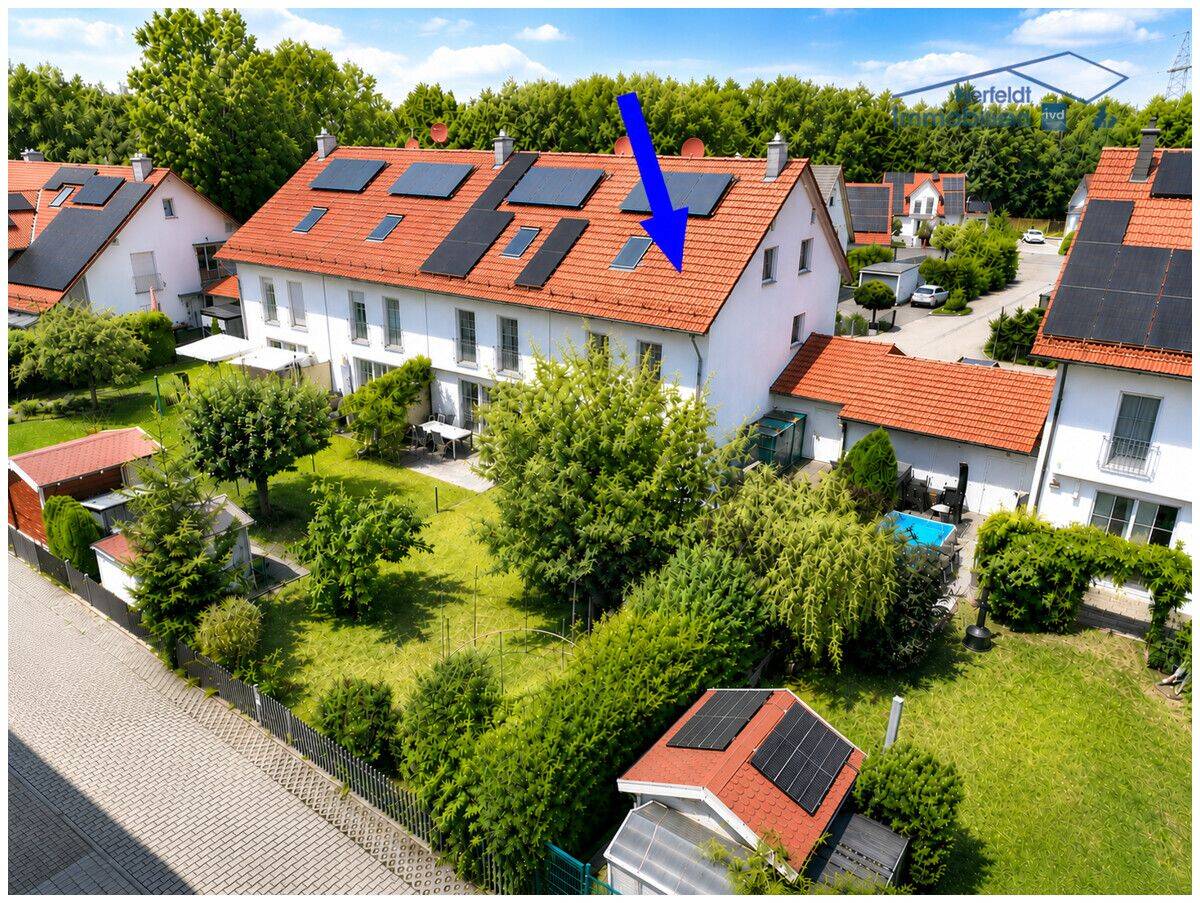 Traumhaftes Reiheneckhaus mit sonnigem Garten & Terrasse – ruhige Bestlage, sofort bezugsfrei, 86807 Buchloe
