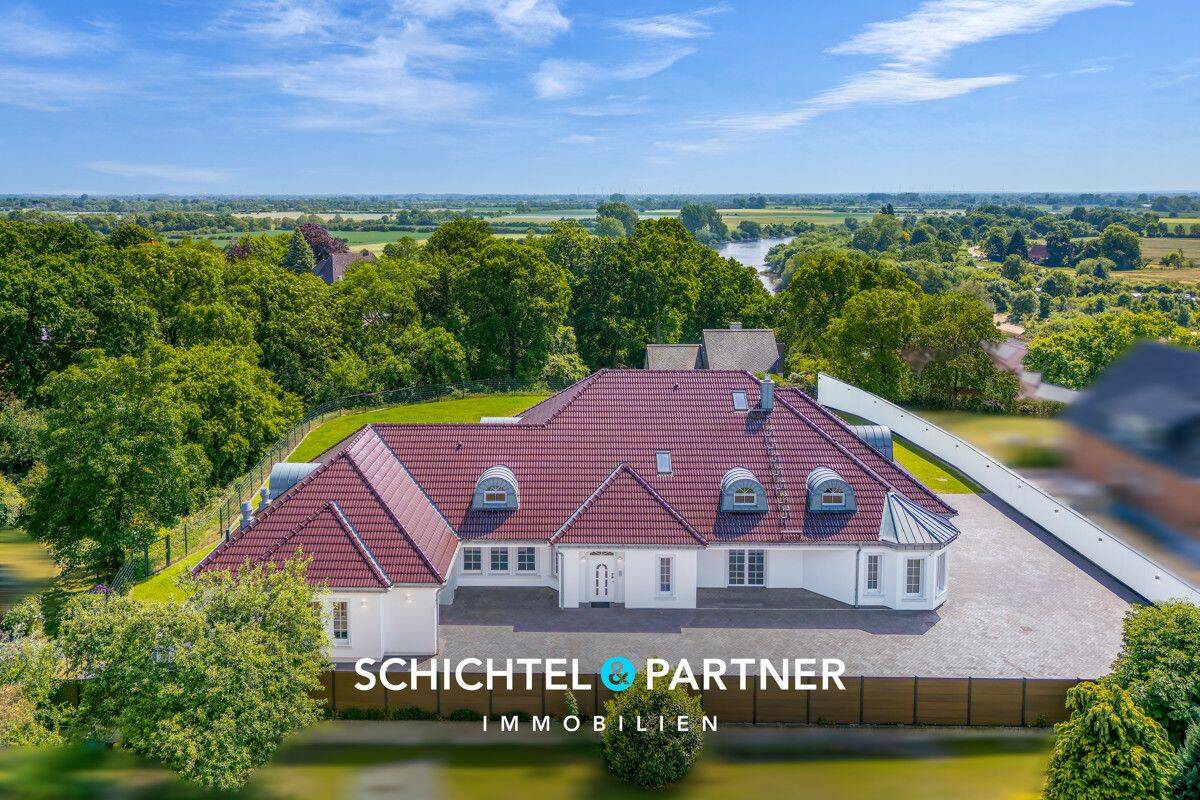 Baden | Exklusive Luxusvilla am Weserhang mit Wellness-Landschaft, 28832 Achim
