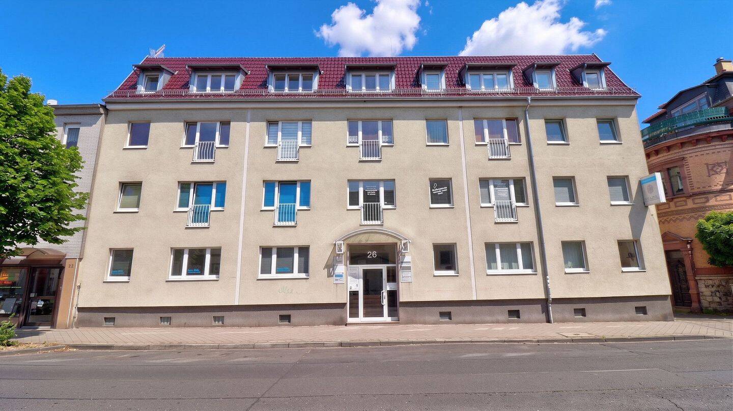 Klein aber Mein! Singlewohnung mit EBK und PKW-Stellpl., 99974 Mühlhausen/Thüringen