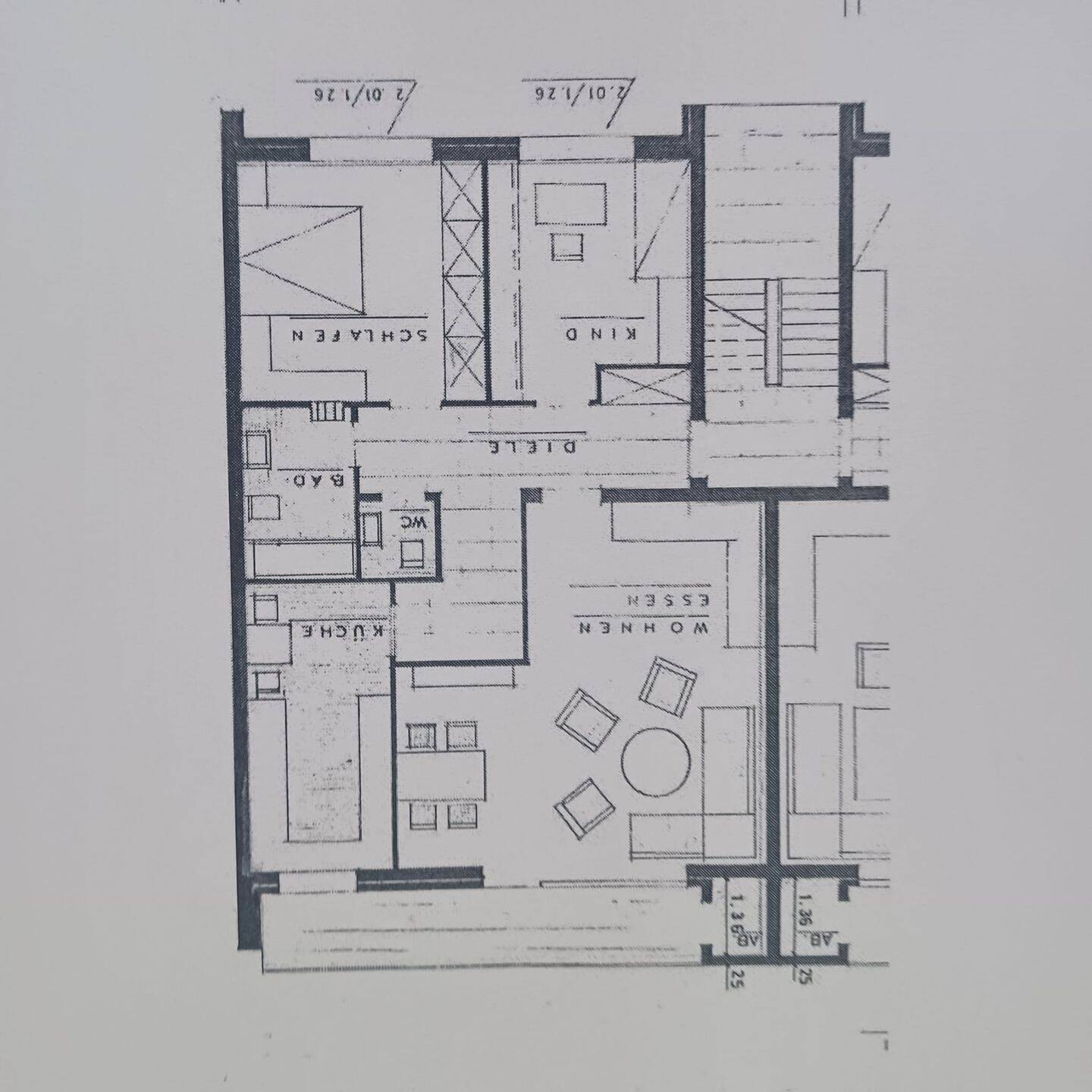 Lichtdurchflutete Wohnung (102 m²) im Hammer Süden, teilrenoviert, 59065 Hamm (Hamm-Mitte Hamm-Norden)