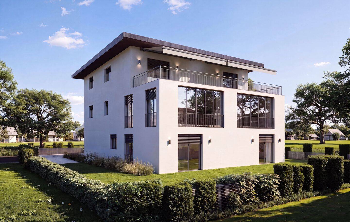 Neubau-3-Zimmer-EG-Wohnung in Schramberg-Sulgen mit Garten, 105 m² & Stellplatz, 78713 Dunningen
