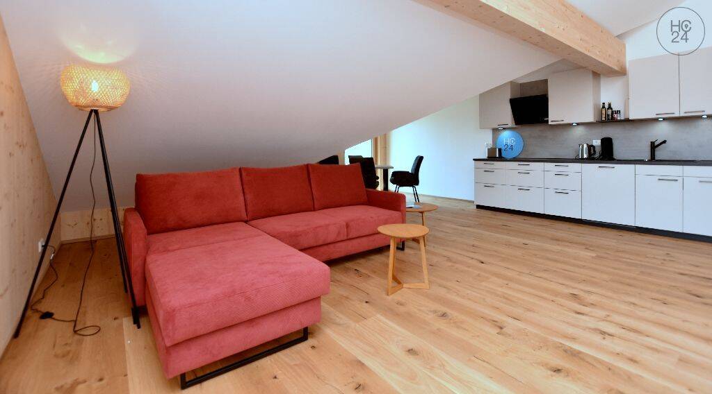 ENERGIEEFFIZIENZ in HOLZBAUWEISE: Hochwertig möblierte 2-Zimmer Wohnung in Wildpoldsried, 87499 Wildpoldsried