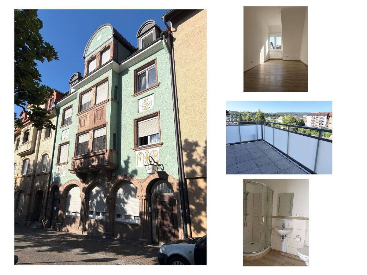 Top Lage in Brötzingen: Helle 3 Zimmer Wohnung (3. OG) mit großem Balkon, 75172 Pforzheim (Brötzingen Innenstadt Südweststadt Weststadt)