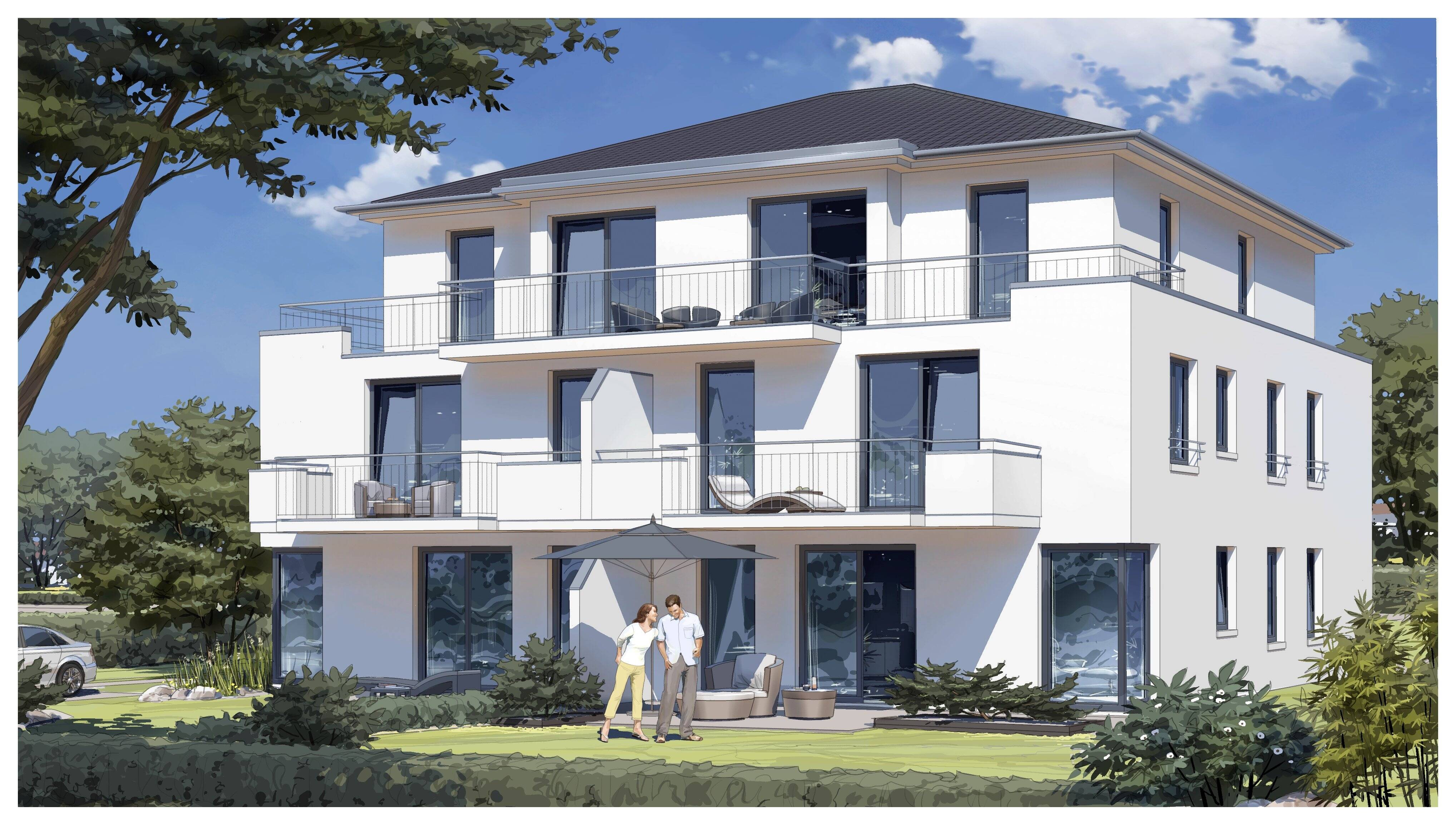 Schöne 3 Zi. Dachgeschoss-Wohnung, barrierefrei, mit Balkon & Carport, 28865 Lilienthal
