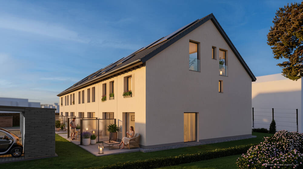 Investieren mit doppelter AfA: Modernes KfW-40-NH Reiheneckhaus 112m² in Holzgerlingen | förderfähig, 71088 Holzgerlingen