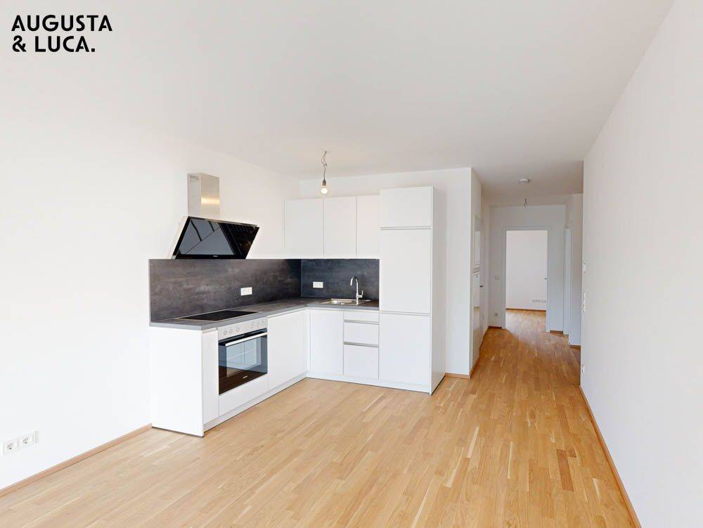 Wohlfühloase im Augusta & Luca: Praktische 3-Zimmer-Wohnung mit Balkon, 86150 Augsburg (Innenstadt)