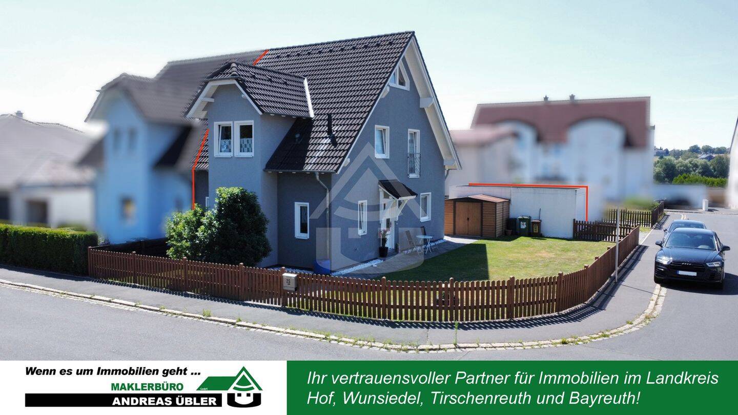 Familienfreundliche Doppelhaushälfte in ruhiger Ortsrandlage, 95100 Selb