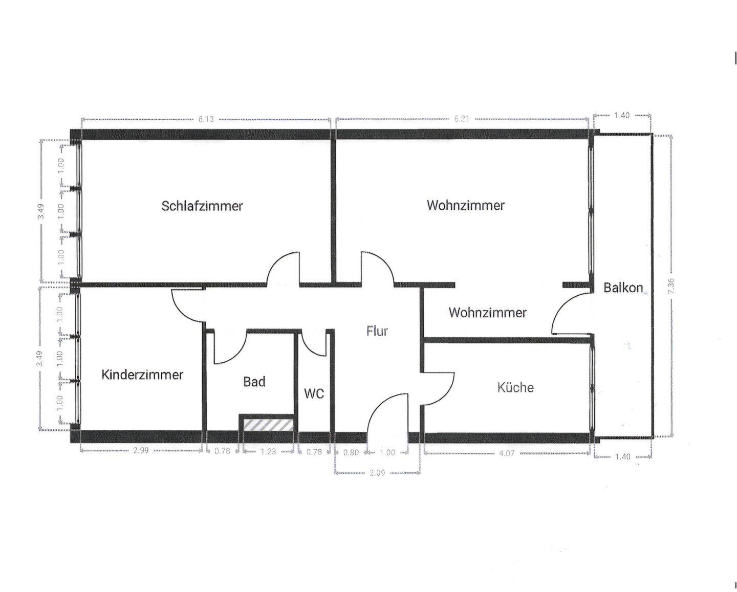 3 Zimmer Wohnung in Köln Zollstock 50969 zur Miete sofort verfügbar, 50969 Köln (Rodenkirchen Raderberg Zollstock)