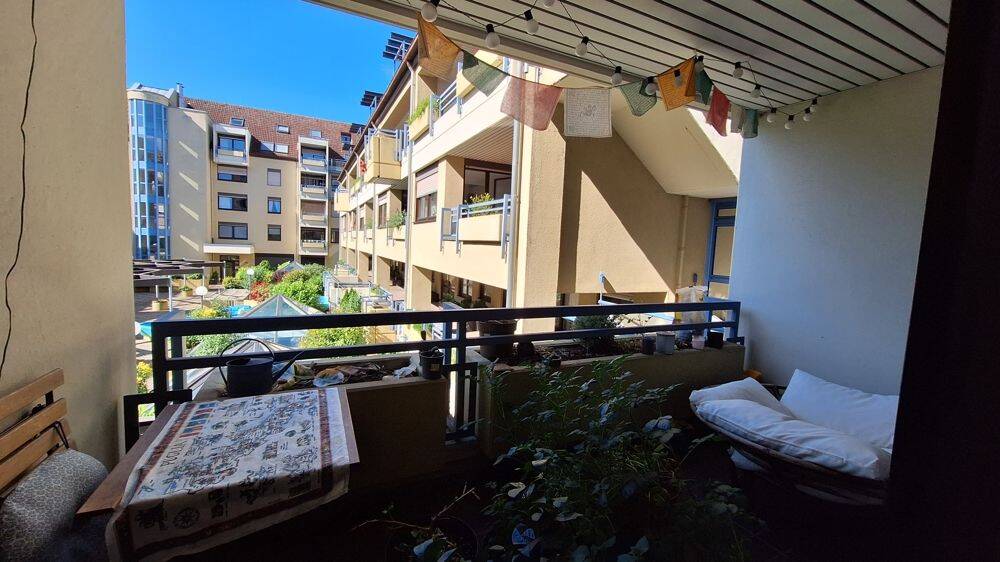 City-Apartment mit Loggia in ruhiger Innenstadtlage, 68159 Mannheim (Jungbusch Mühlauhafen Quadrate)