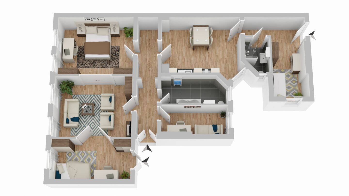 Bezugsfreie 5,5-Zimmer-Altbauwohnung im beliebten Gräfekiez in bester Kreuzberger Lage, 10967 Berlin (Friedrichshain-Kreuzberg Kreuzberg Neukölln)