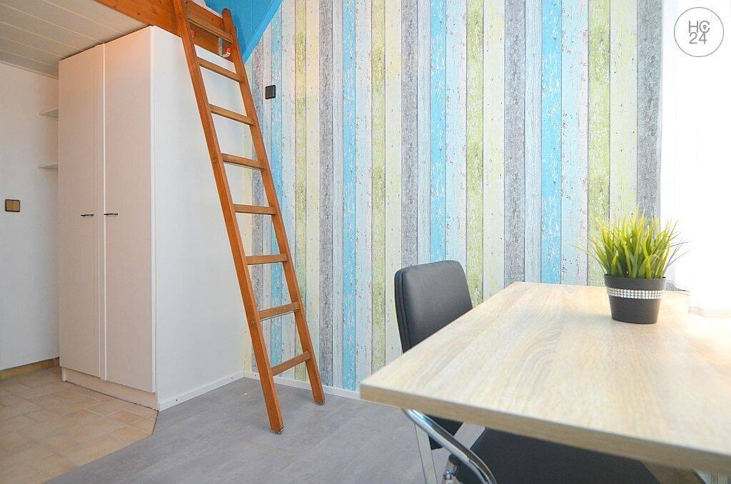 Möbliertes 1-Zimmer-Apartment mit WLAN in Fürth-Mitte, 90763 Fürth (Südstadt Weikershof)