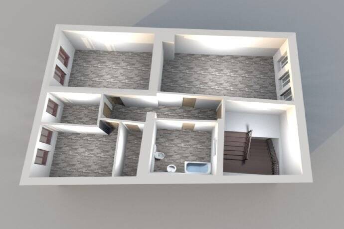3,5 Raum Wohnung im Zentrum von Mühlhausen — ruhige Lage — Innenhof – Kfz – Stellflächen, 99974 Mühlhausen/Thüringen