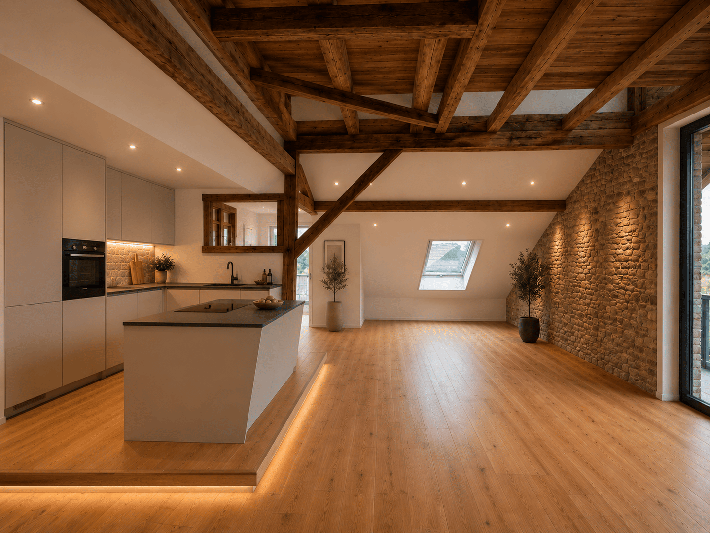 Loftwohnung mit beeindruckender Natursteinwand und historischem Charme, 79774 Albbruck