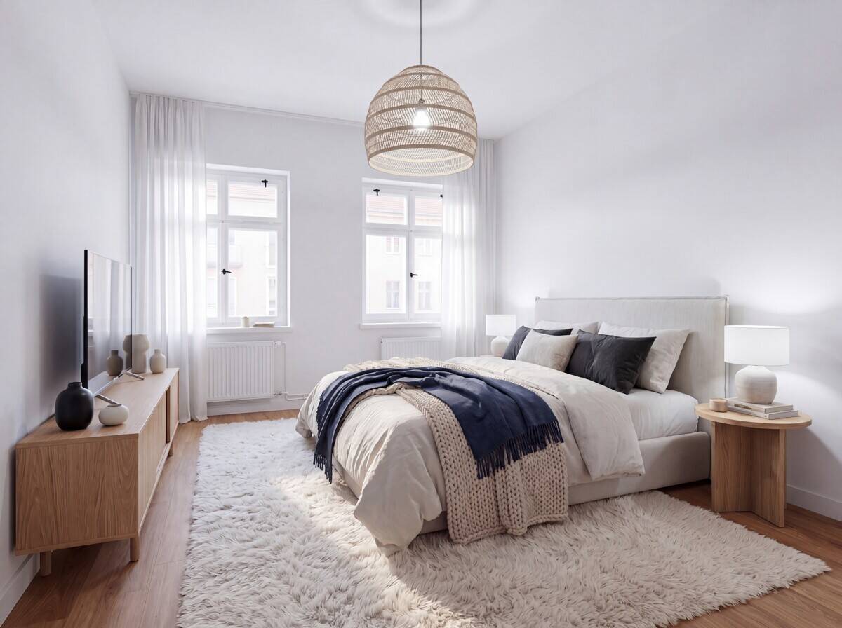 Lichtdurchflutet, saniert und bezugsfertig: Große Wohnung im Vorderhaus I nahe Karl-Marx-Allee