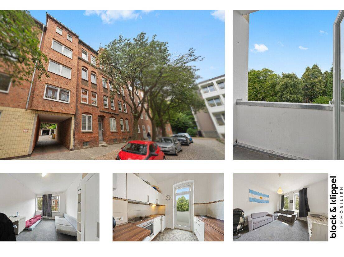 Charmante 2-Zimmer-Wohnung mit Balkon im beliebten Kiel-Hassee, 24113 Kiel (Gaarden-Süd Hassee)