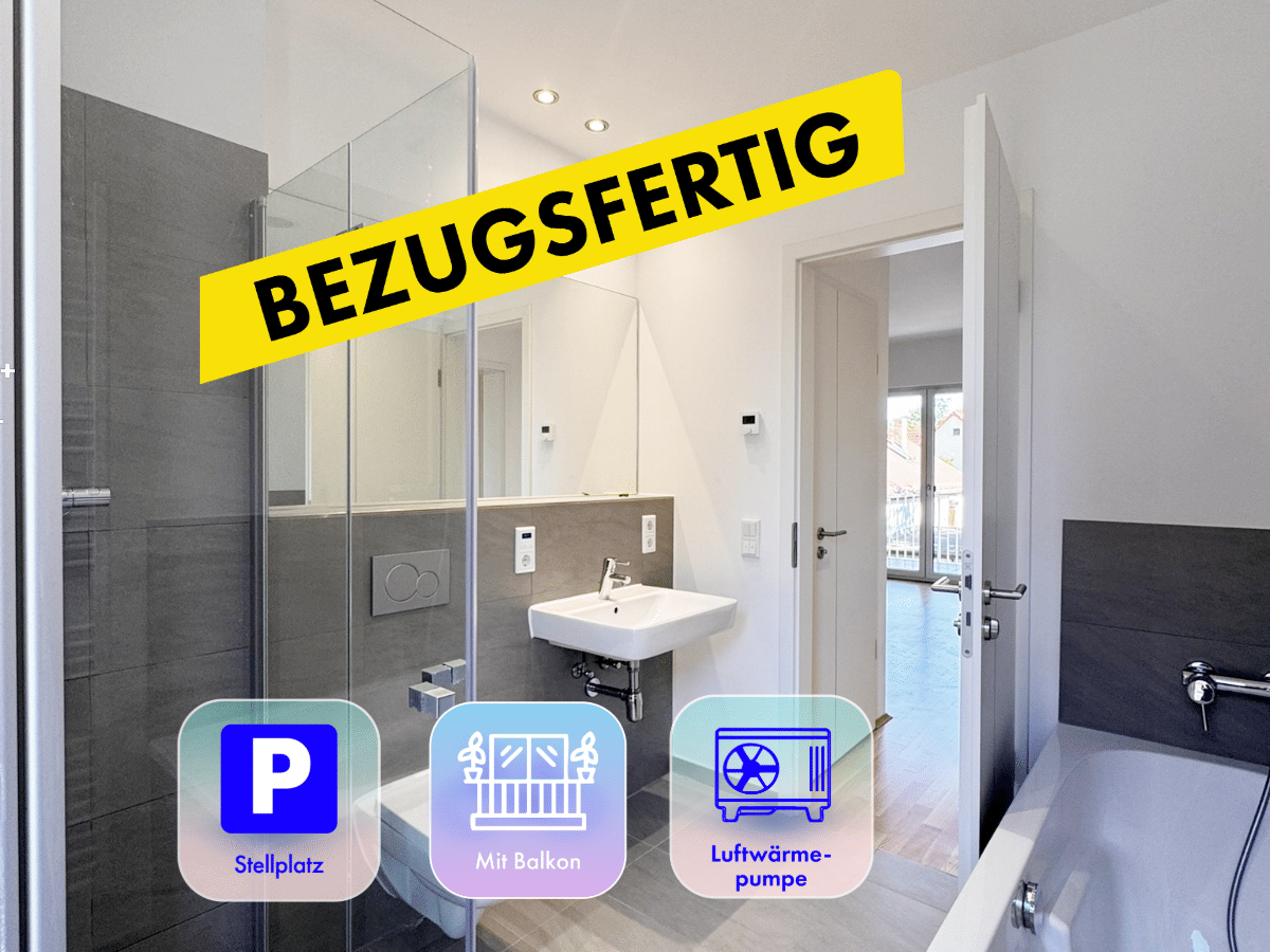***NEUBAU * Energiekonzept * A+ * 3 Zimmer * Terrasse * Fußbodenheizung***, 4178 Leipzig (Burghausen-Rückmarsdorf Böhlitz-Ehrenberg)