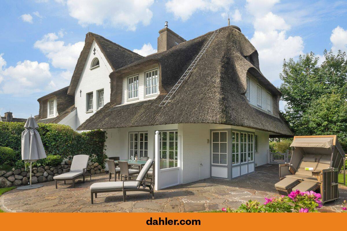 Hochwertig gestaltetes Endhausteil in wattnaher Lage, 25980 Sylt