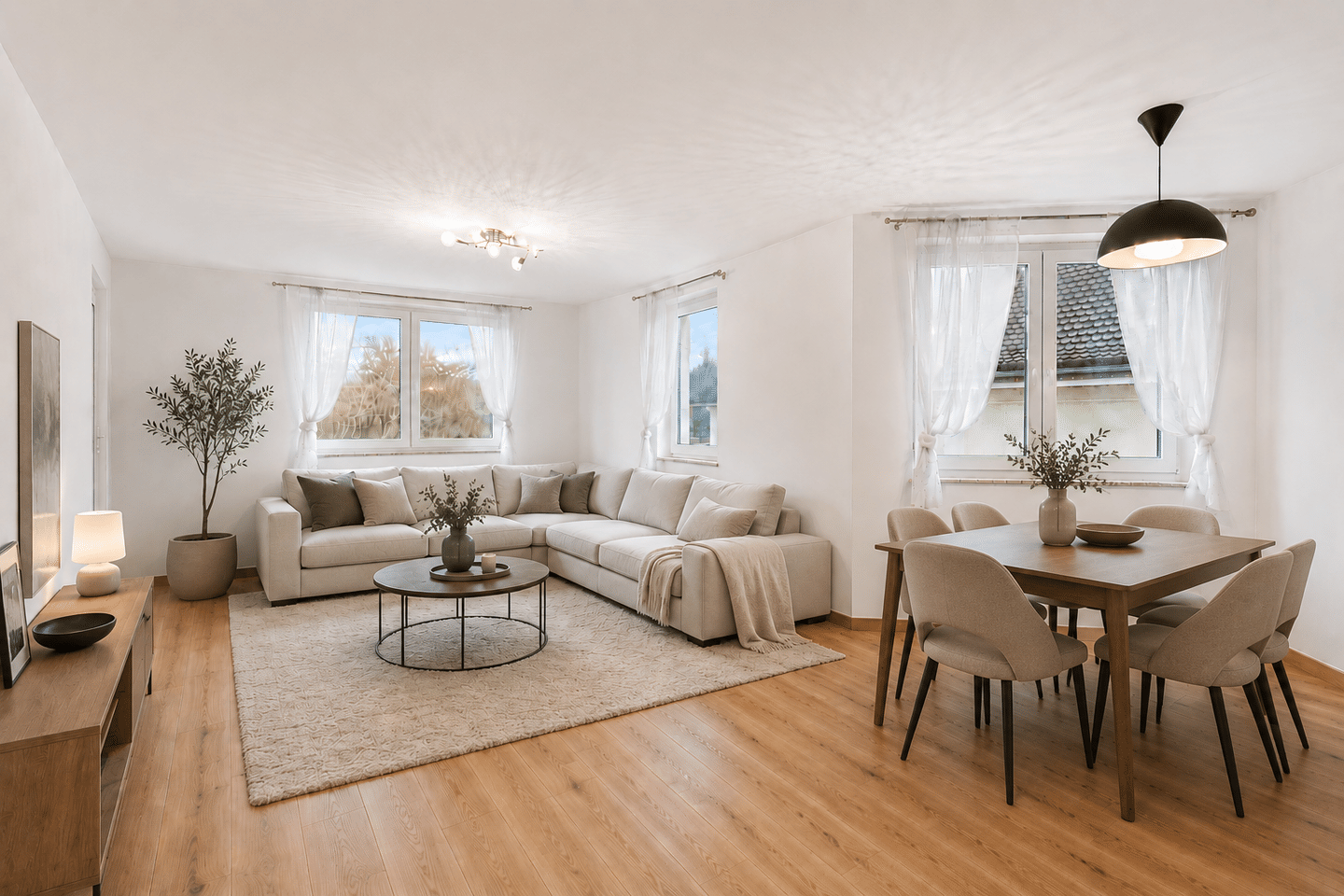 Helle und geräumige 4-Zimmer-Wohnung mit guter Aufteilung – Schwabing-Freimann (U6), 80939 München (Milbertshofen-Am Hart Schwabing-Freimann)