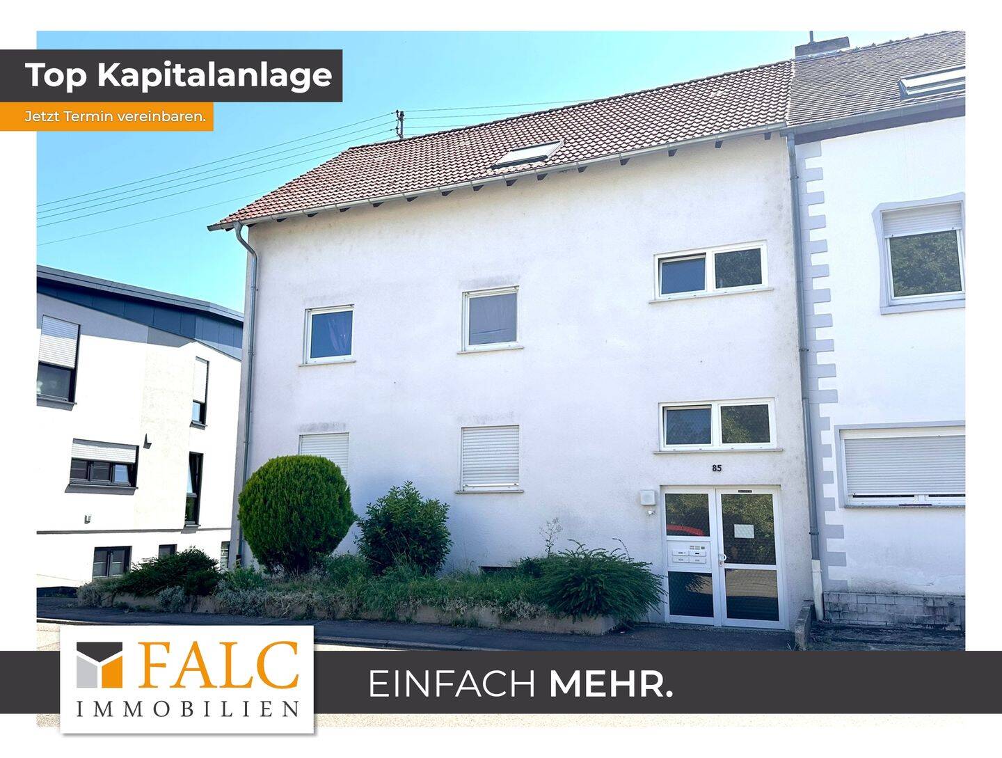 Sonnige Eigentumswohnung mit Balkon & Garage!, 66271 Kleinblittersdorf