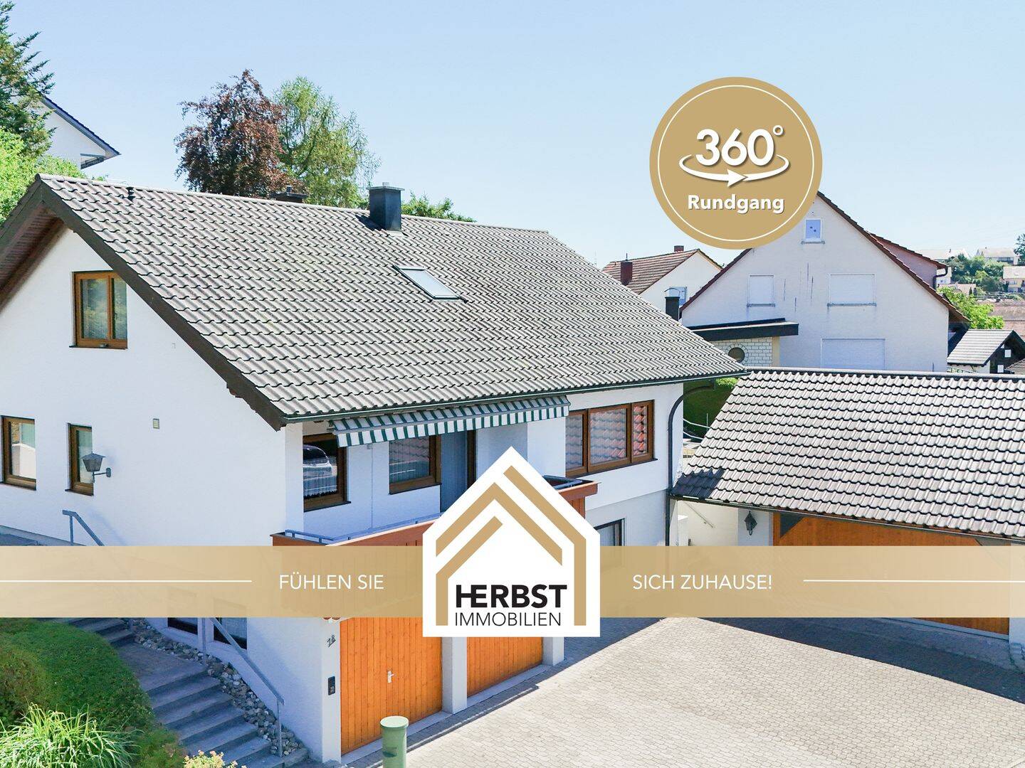Top gepflegt in bevorzugter Wohnlage: 4 Garagen, 2 Balkone, Garten, Hobbyraum, ELW mögl., bezugsfrei, 72351 Geislingen
