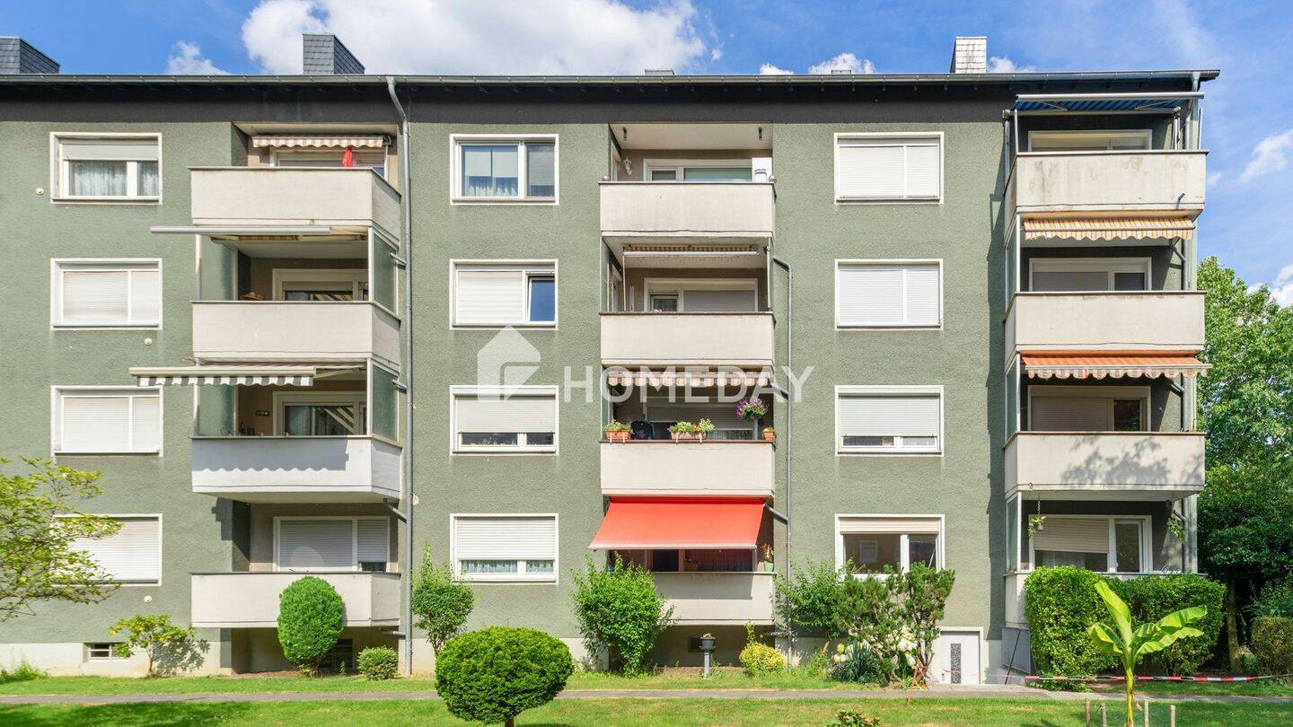 Attraktive 3-Zimmer-Eigentumswohnung mit Balkon in gepflegter Wohnanlage in Leverkusen, 51377 Leverkusen (Alkenrath Manfort Schlebusch Steinbüchel)