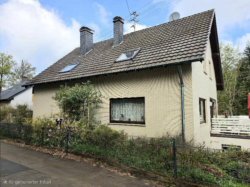 Modernisierte Souterrain Eigentumswohnung 97 m² Garten Terrasse modernes Bad Einbauküche Wärmepumpe, 53783 Eitorf