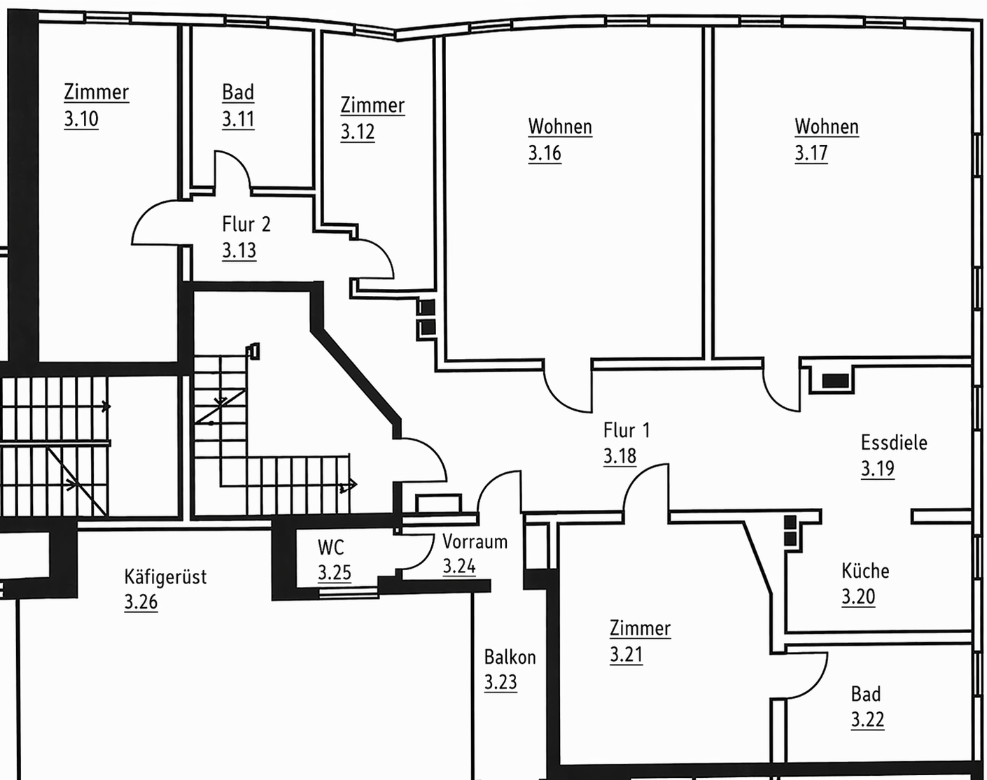 Großzügige Altbauwohnung mit Schlossblick – ca. 185 m², ideal für Familie, WG oder Wohnen & Arbeiten