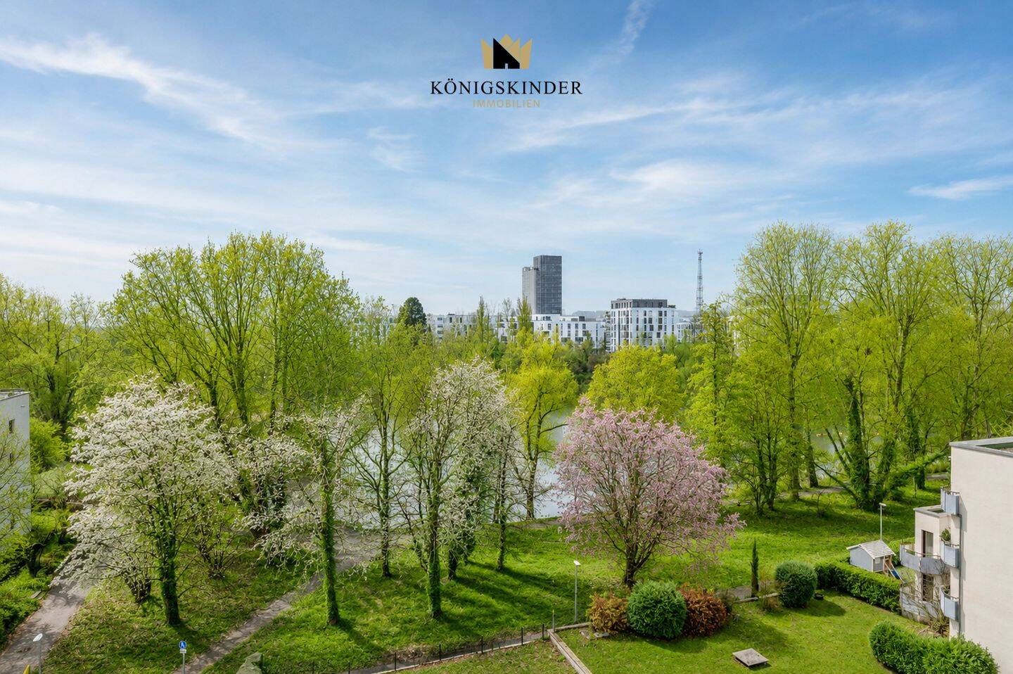 Noch im Sommer 2026 einziehen! Blick auf den Probstsee-3-Zi.-WHG-6. Stock-2 Balkone in S-Möhringen!, 70567 Stuttgart (Möhringen)