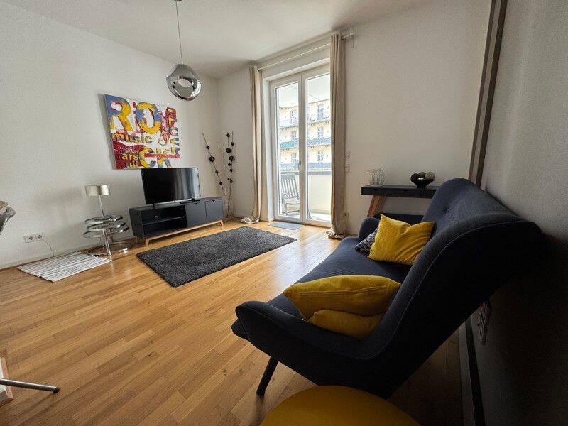möblierte 2-Zimmer-Wohnung mit Wannenbad, EBK und Balkon, 4103 Leipzig (Zentrum Zentrum-Ost Zentrum-Südost)
