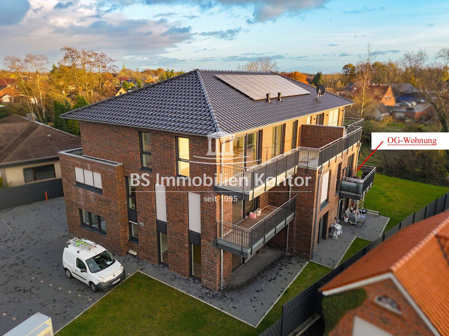Top Lage Nähe Wreesmann! Penthaus-Wohnung Nr. 05 mit Carport-Stellplatz und Dachterrasse in zentraler Lage!, 26842 Ostrhauderfehn