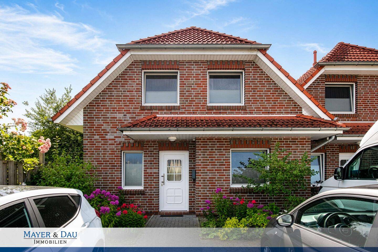 Reihenendhaus mit 4 Zimmern, Balkon und Terrasse, Obj. 10050, 26655 Westerstede