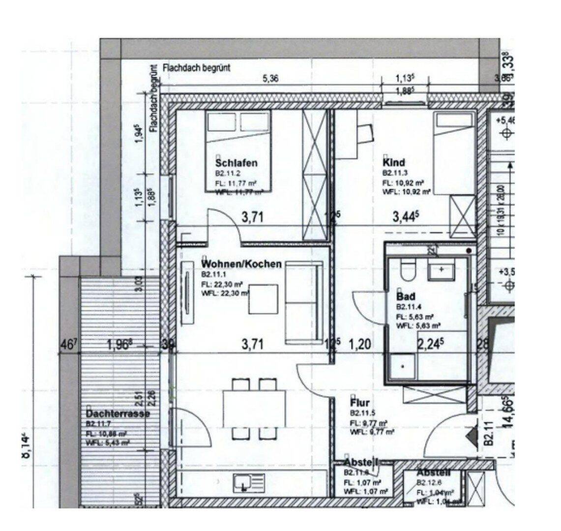 Erstbezug: Moderne Staffelgeschosswohnung mit Dachterrasse sowie energieeffizientem Wohnkomfort, 29549 Bad Bevensen