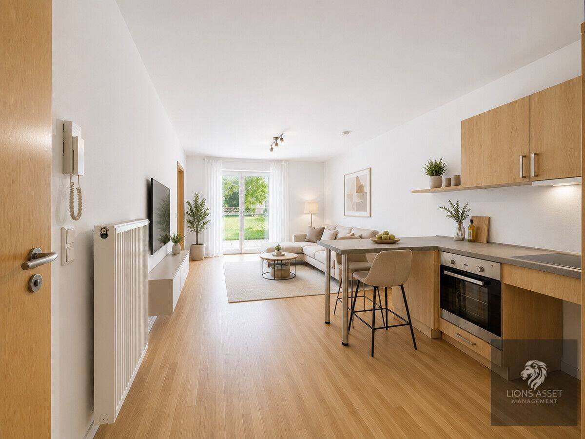 Sofort frei: Moderne Erdgeschosswohnung mit Terrasse, Einbauküche & Carport *Provisionsfrei*, 83093 Bad Endorf