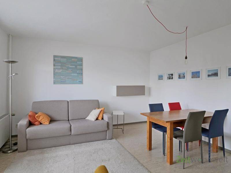 (EF0970_M) Kassel-Stadt: West, möbliertes Apartment auf der ruhigen Gebäuderückseite, mit WLAN, Dusche und Balkon, 34119 Kassel (Mitte West)