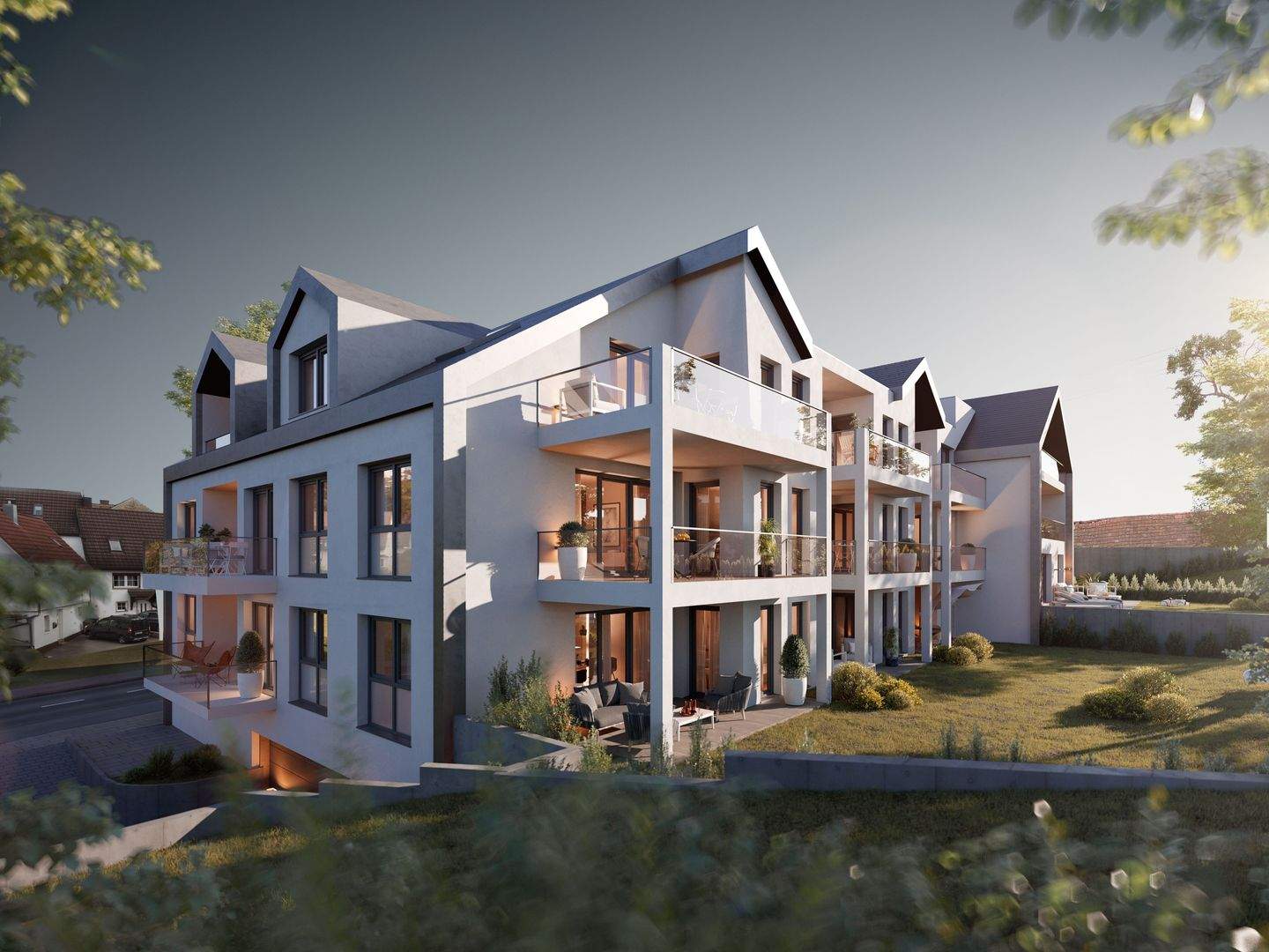 W11 – Loggia mit Fernblick, Ihr Logenplatz zum Leben, 72186 Empfingen