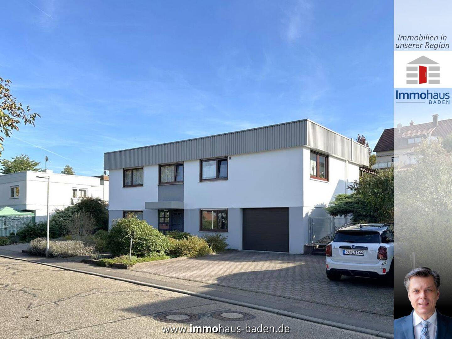 BUNGALOW mit zusätzlichem Appartement, Garage und kleinem Garten in bevorz. Wohnlage von Kuppenheim, 76456 Kuppenheim