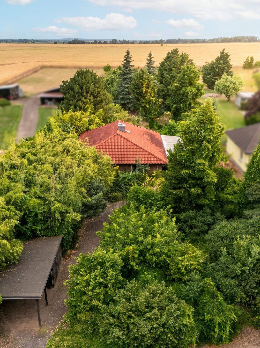 Ein Zuhause mit Freiraum – Bungalow mit weitläufigem Grundstück in naturnaher Lage, 14669 Ketzin/Havel