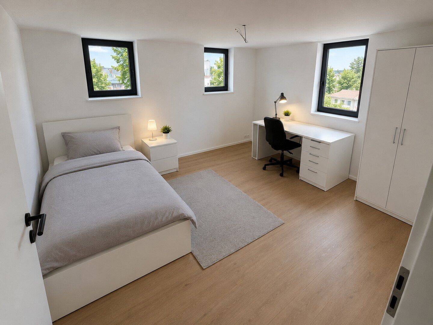 Moderne WG-Zimmer für Studenten in Ingolstadt-Mailing | Möbliert | WLAN | All-inclusive |, 85055 Ingolstadt