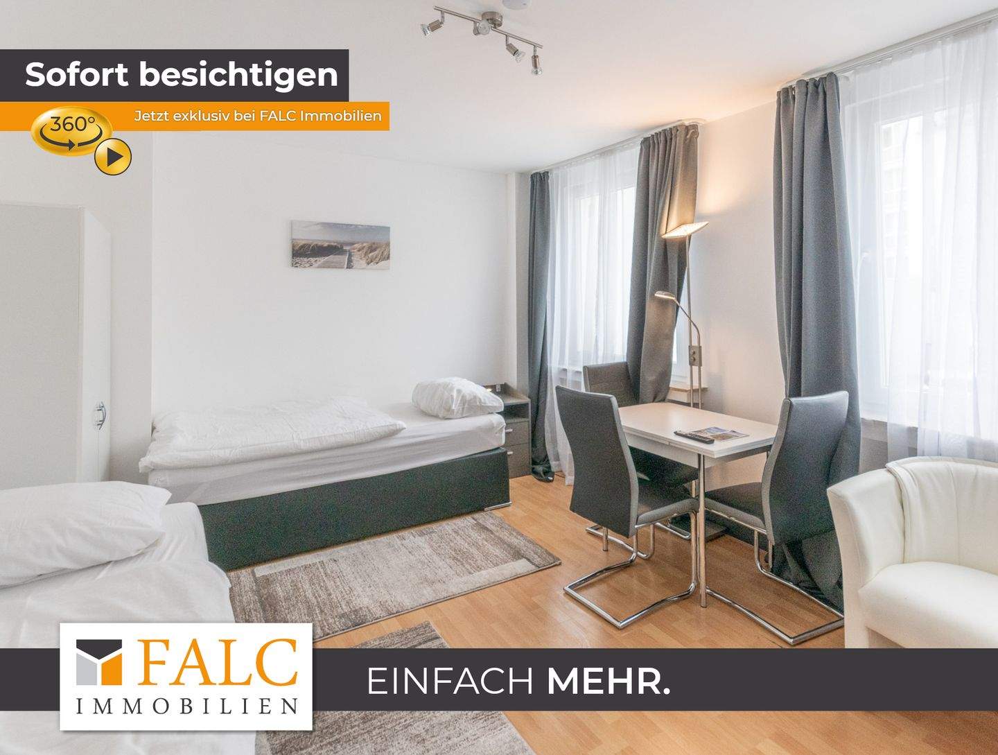 Business-Apartment mit Umsatzsteuerausweis / Kurzzeitvermietung, 45127 Essen