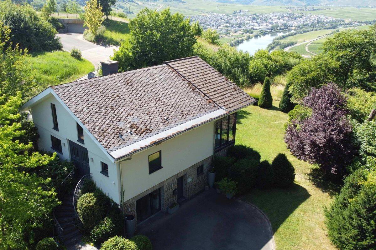 Unverwechselbarer Panoramablick über die Moselschleife – Luxuriöses Zuhause in Leiwen, 54340 Leiwen