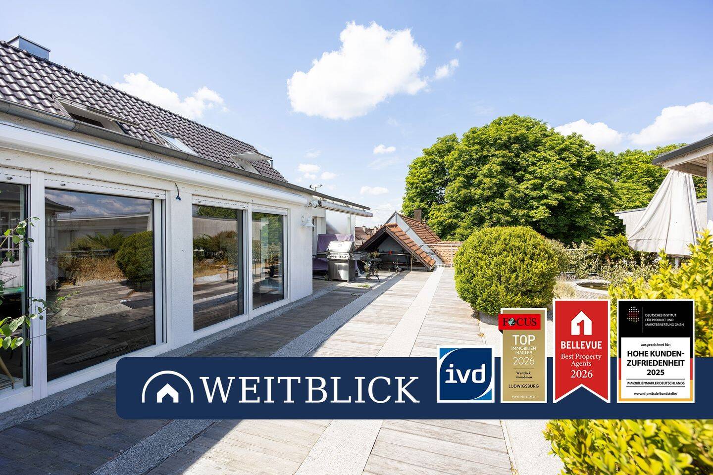 WEITBLICK: Wohntraum in der Seestraße!, 71638 Ludwigsburg