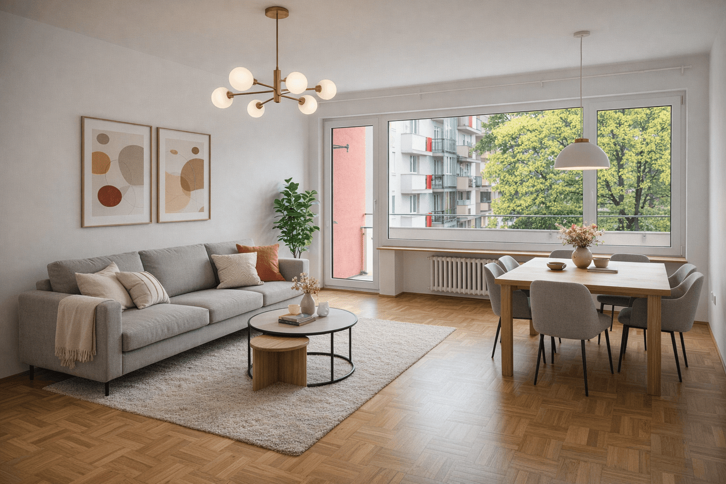 Perfekt geschnittene 3-Zimmer Wohnung mit Südbalkon zum Innenhof – sofort bezugsfrei & ruhig gelegen, 81373 München (Sendling Sendling-Westpark)