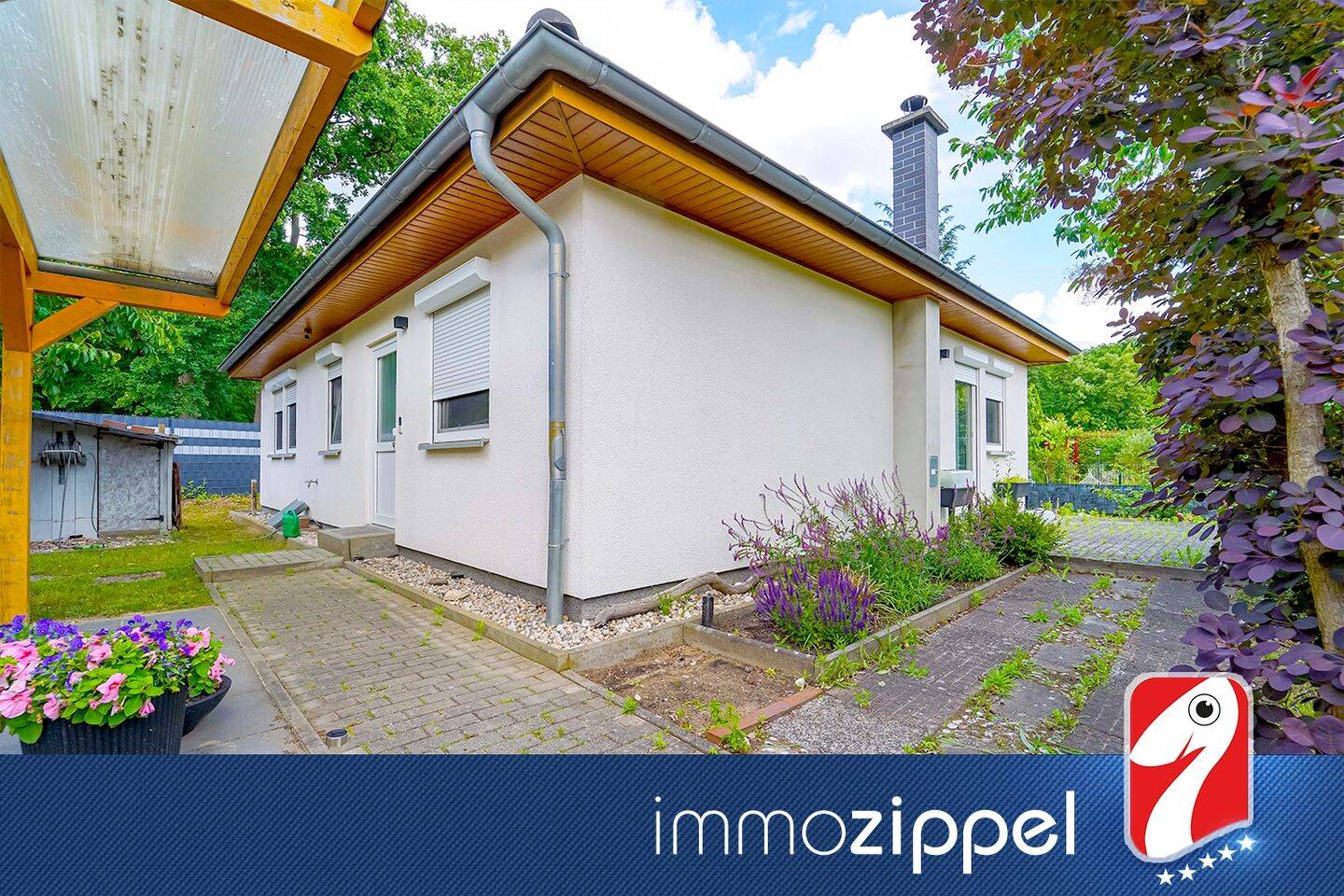 Gepflegter Bungalow mit Terrasse, Kamin und Carport, 15537 Grünheide (Mark)