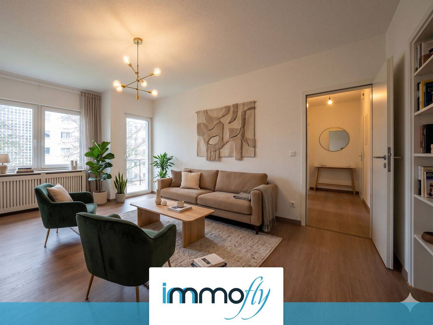 Bezugsfreie, kernsanierte 3-Zimmer-Wohnung mit Aufzug in Aldenhoven auf 63 m² Wohnfläche, 52457 Aldenhoven