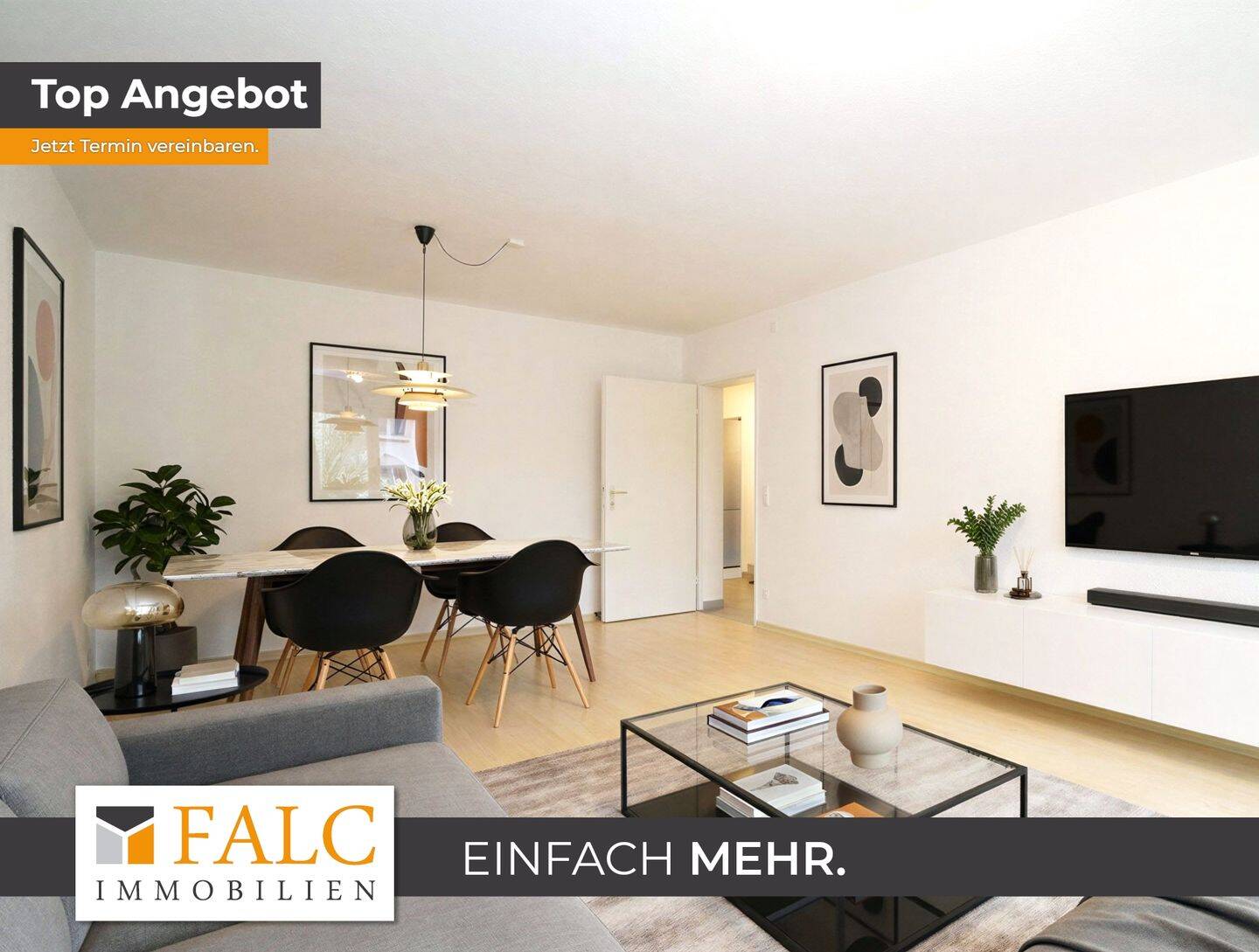 Stilvoll modernisiert! 3-Zimmer-Erdgeschoss Wohnung in begehrter Lage – FALC Immobilien Heilbronn, 74080 Heilbronn (Böckingen)