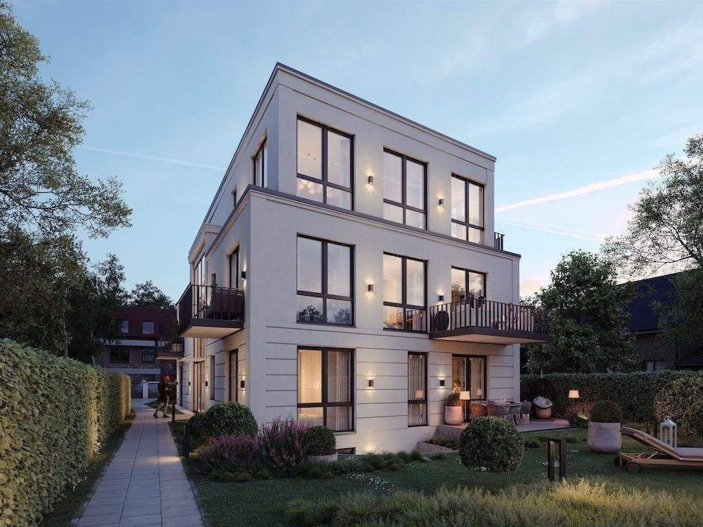 Fußläufig zum Ortskern – Neubauwohnung in Volksdorf