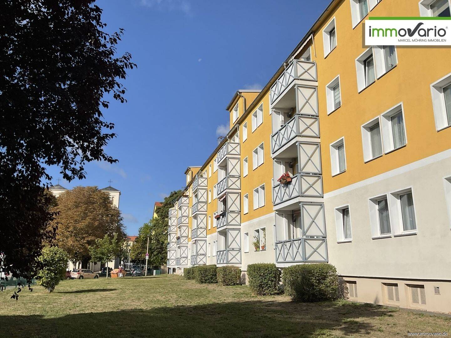 Einfache 2-Raum-Wohnung in gepflegtem Umfeld mit Einbauküche, Tageslichtbad & Wanne in Neue Neustadt, 39124 Magdeburg (Neue Neustadt)